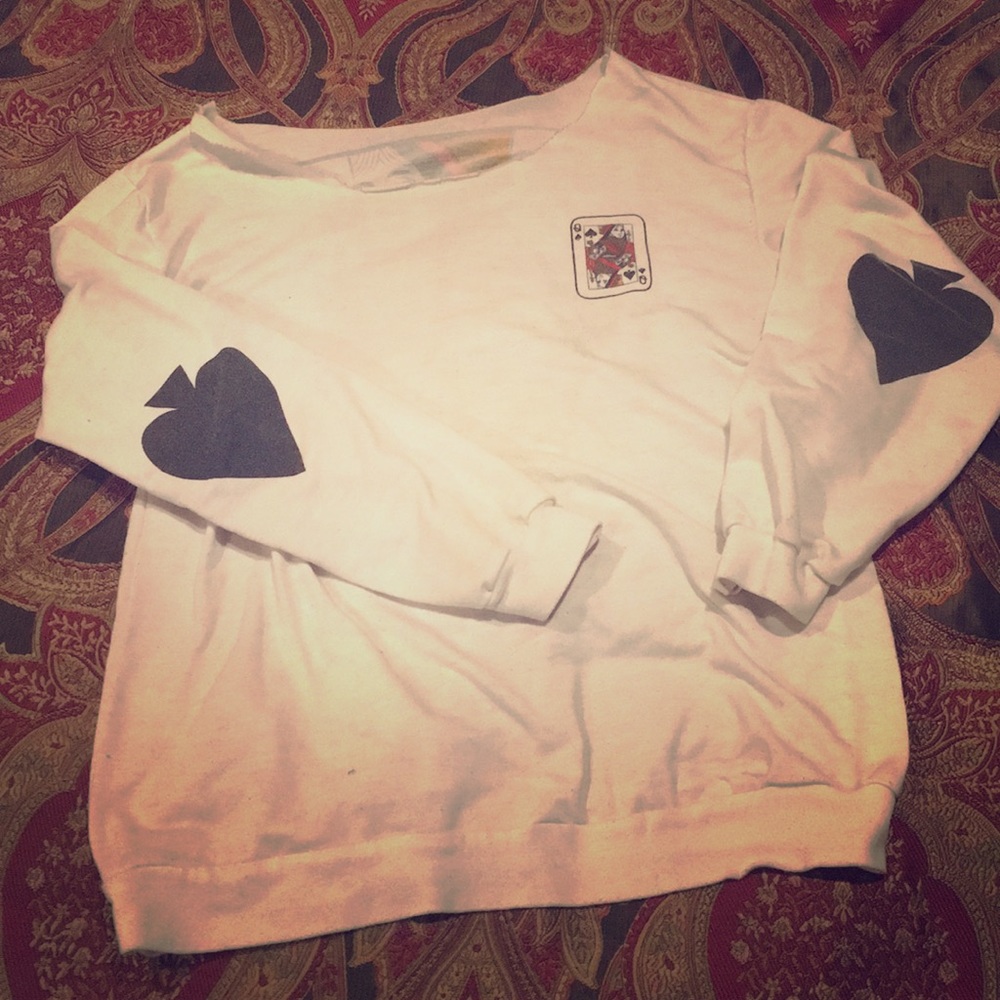 ♠️🃏Queen of spades long sleeve 🃏♠️